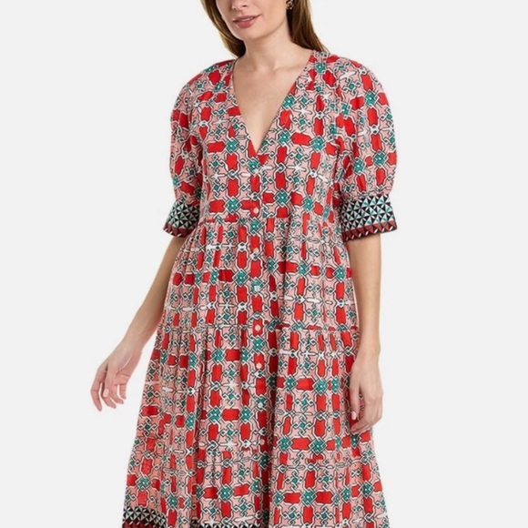 Ro's Garden Dresses & Skirts - Anthropologie/ Ro's Garden Ivan Midi Dressl size M